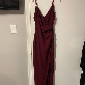 Windsor burgundy long dress